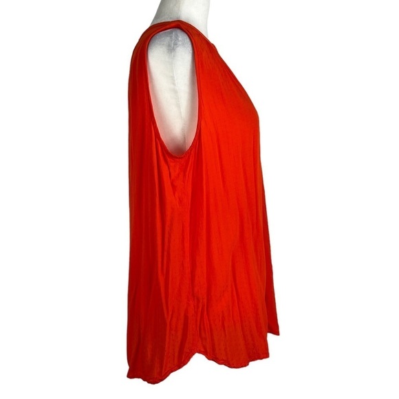 Loft WOMEN'S WITH SPLIT NECK SLEEVELESS BLOUSE - Picture 10 of 12